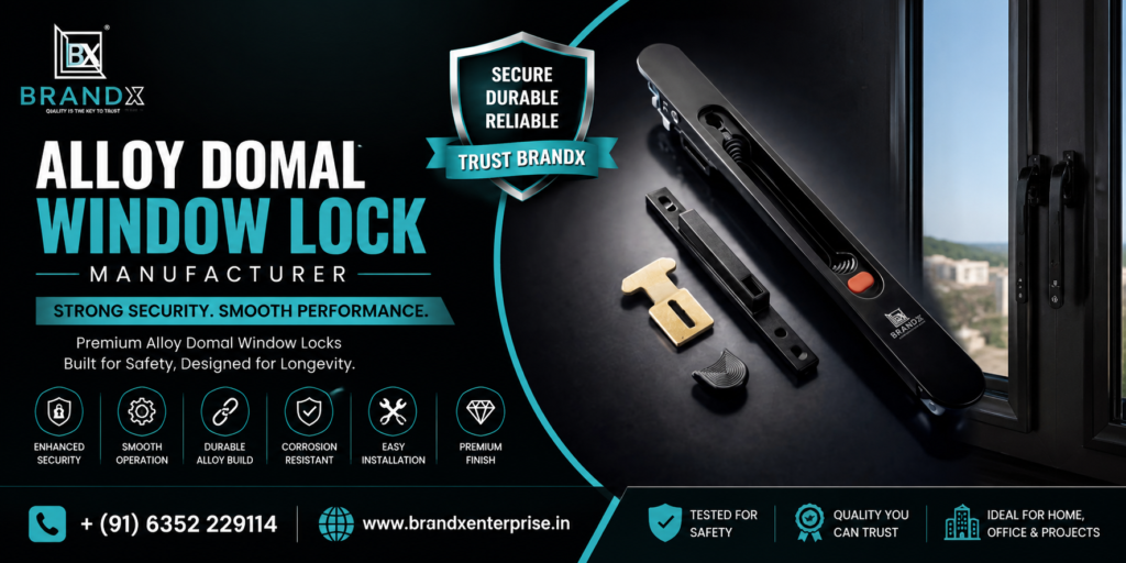 Alloy Domal Window Lock Manufacturer